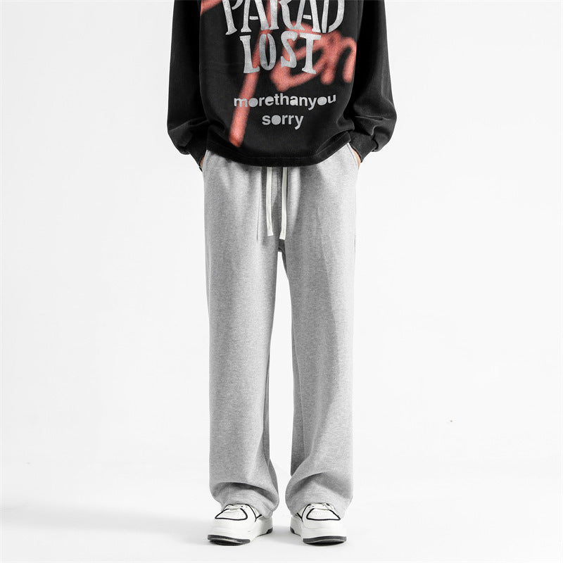 Fashion Spring New Black Sweatpants Men