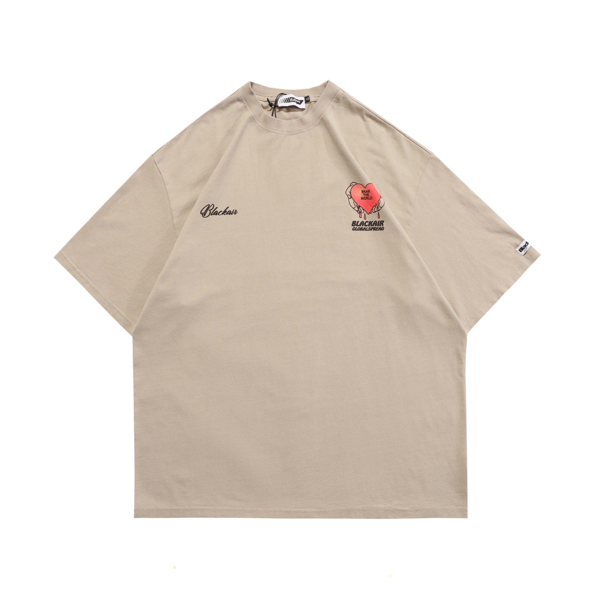 Niche Street Retro Short-sleeved T-shirt Men