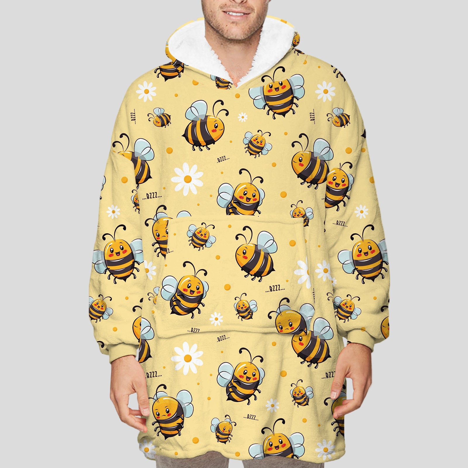 Digital Printing Couple Winter Home Wear Lamb Wool Blanket Sweater Wearable Blanket