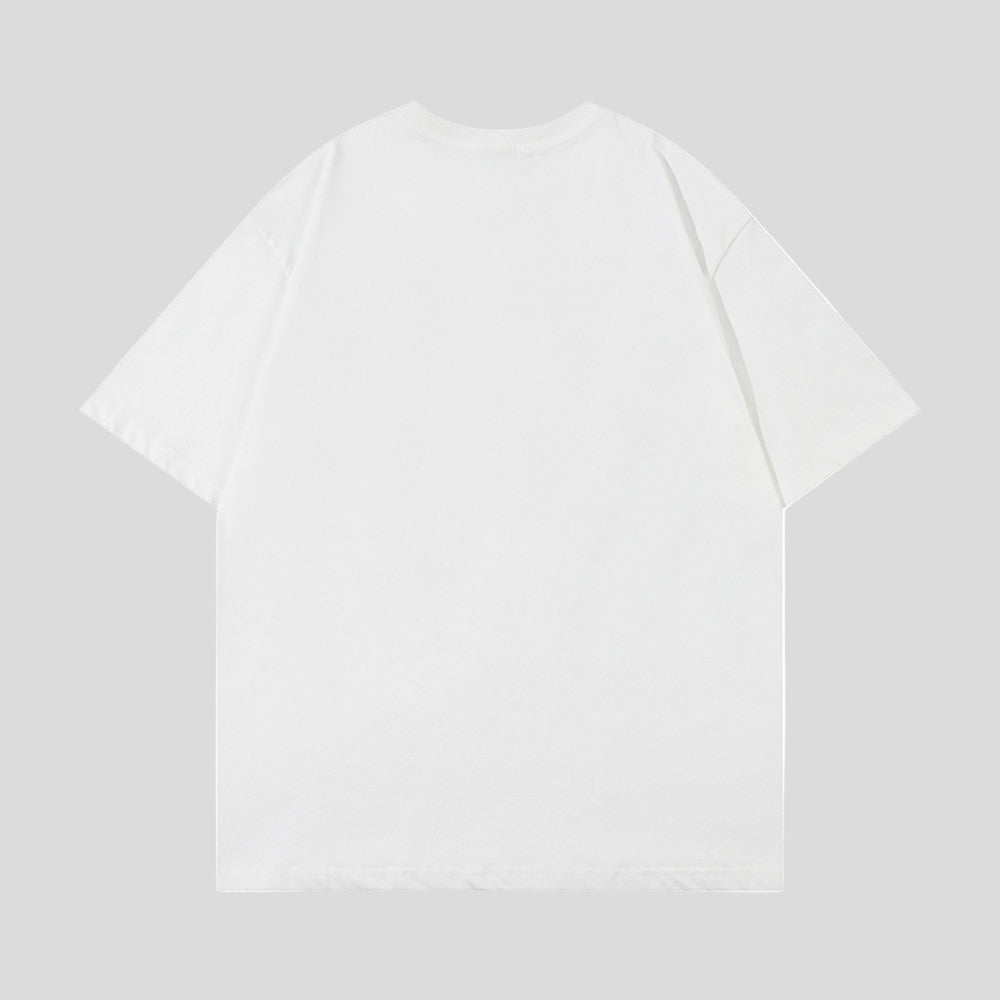 American Letter Print Short-sleeve T-shirt Men