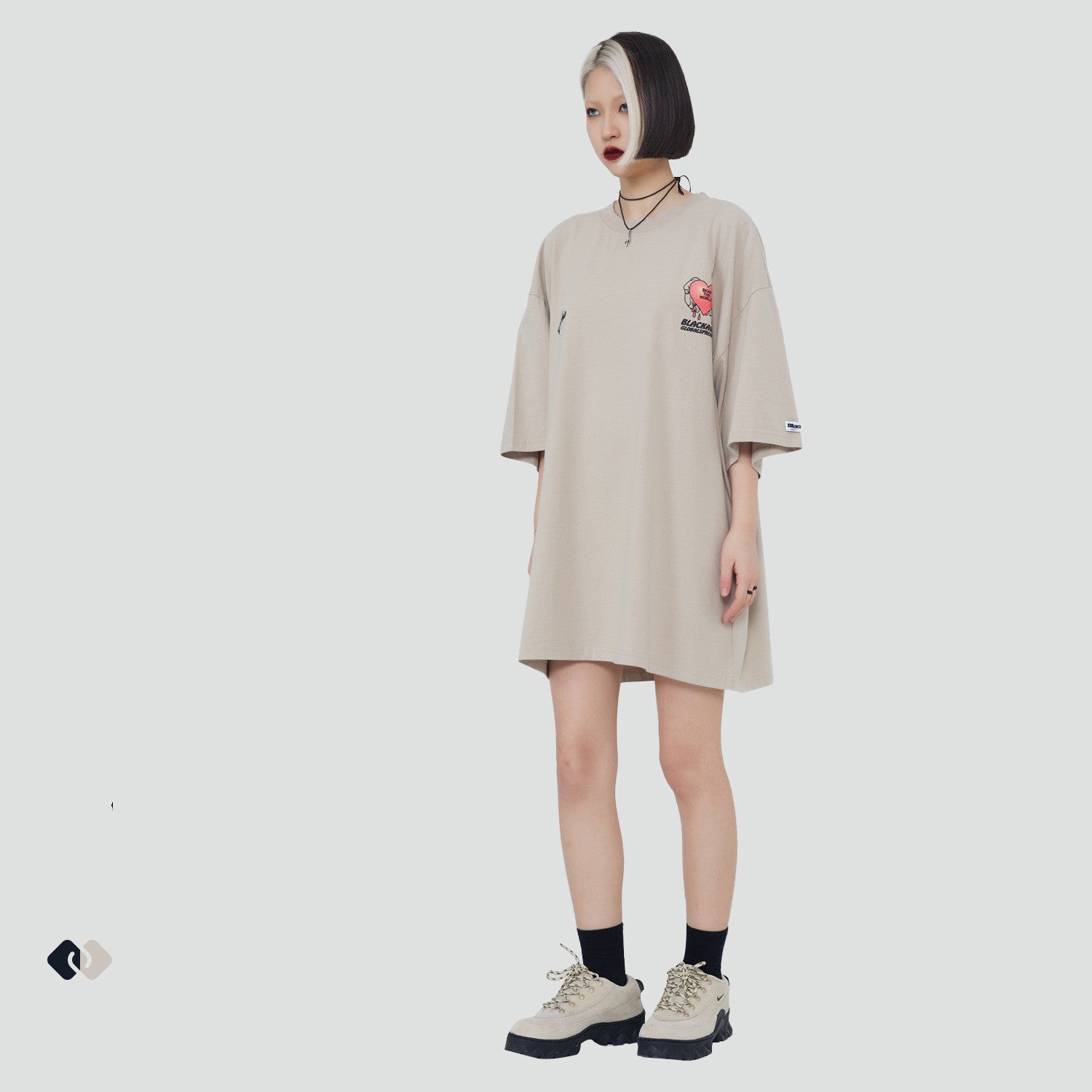 Niche Street Retro Short-sleeved T-shirt Men