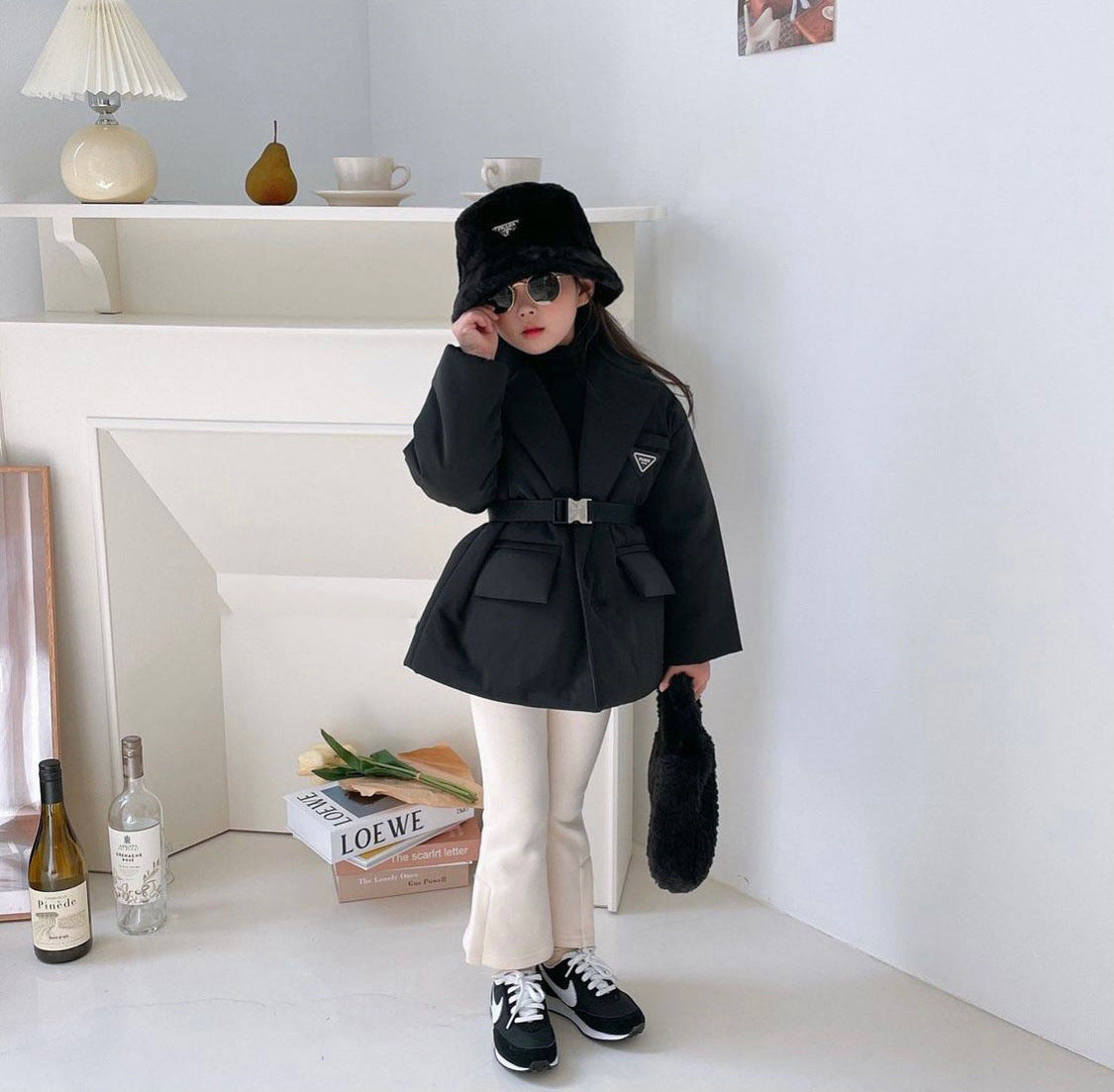 Korean Version Thickened Winter Children's Cotton Clothes