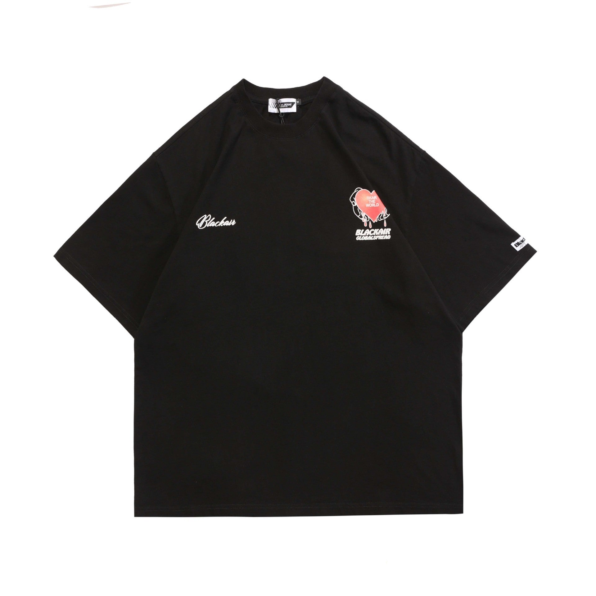 Niche Street Retro Short-sleeved T-shirt Men