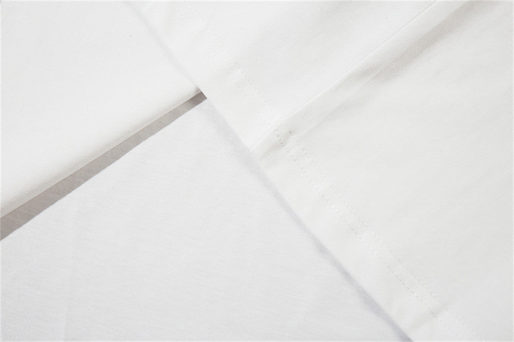 American Letter Print Short-sleeve T-shirt Men