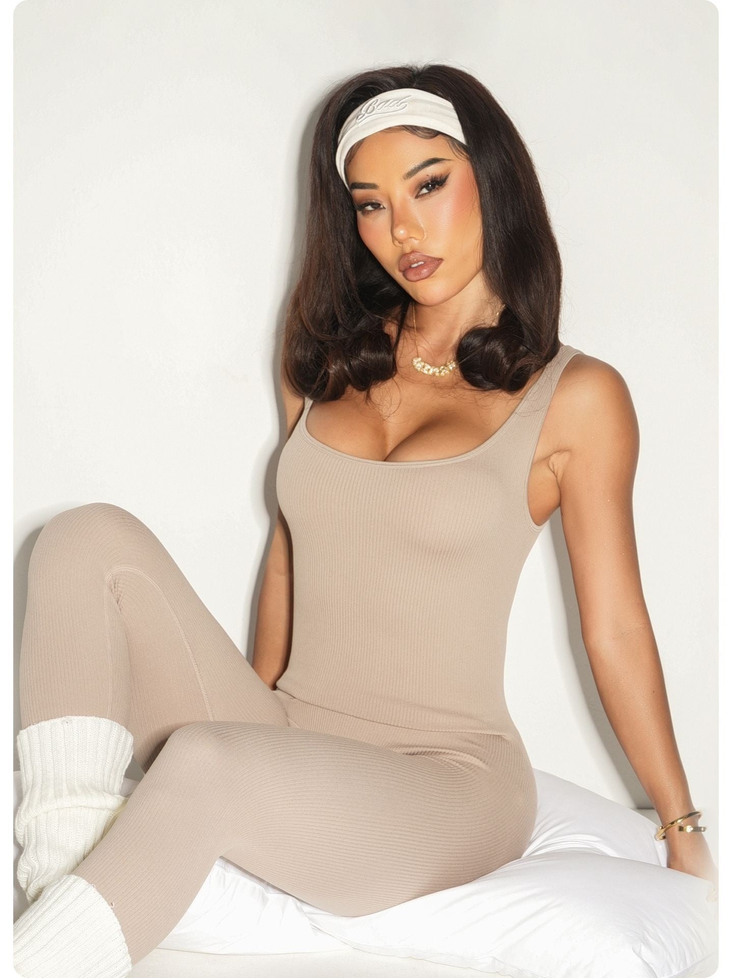 Waist Slimming And Hip Lifting Sports Fitness Jumpsuit