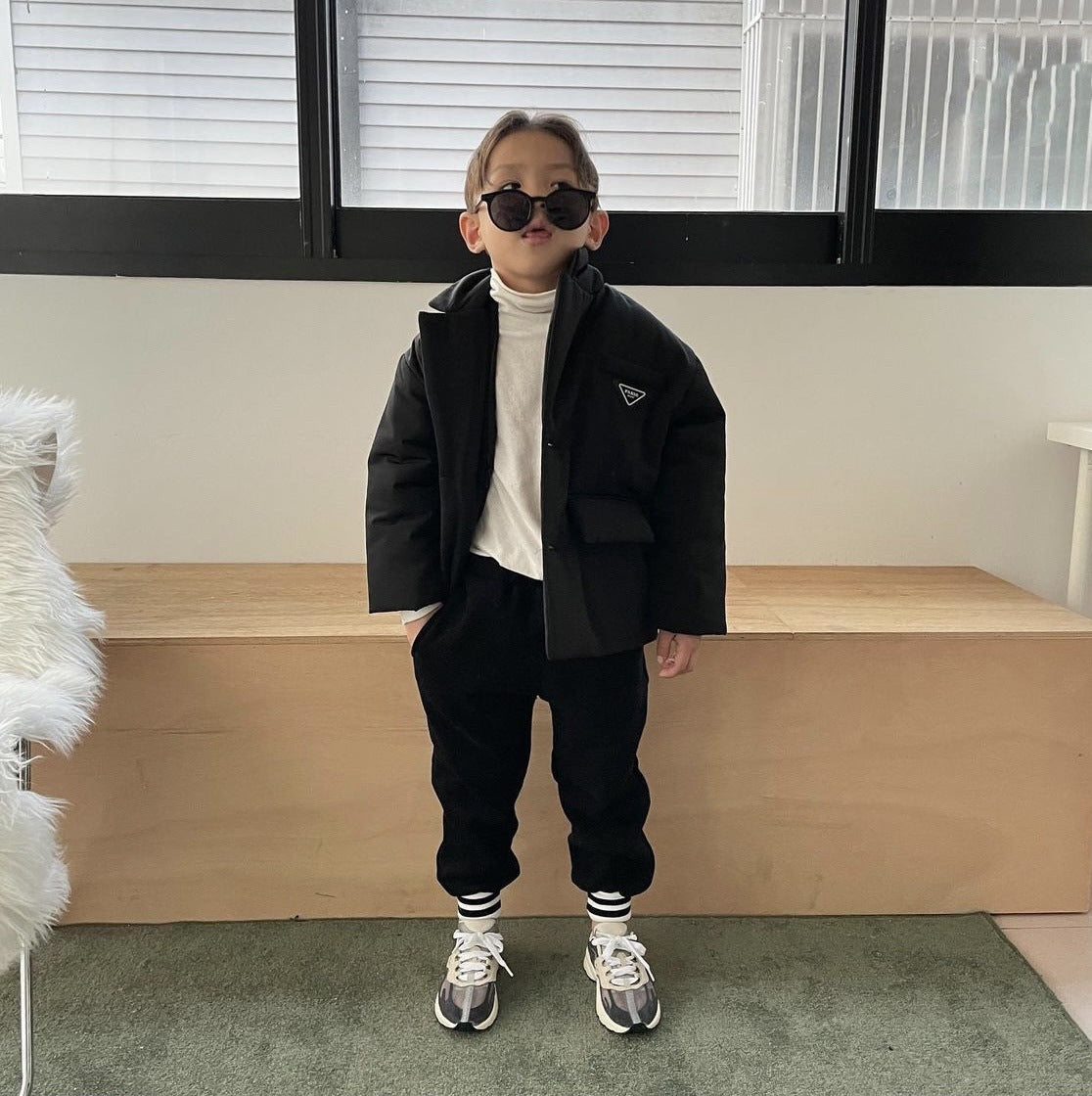 Korean Version Thickened Winter Children's Cotton Clothes