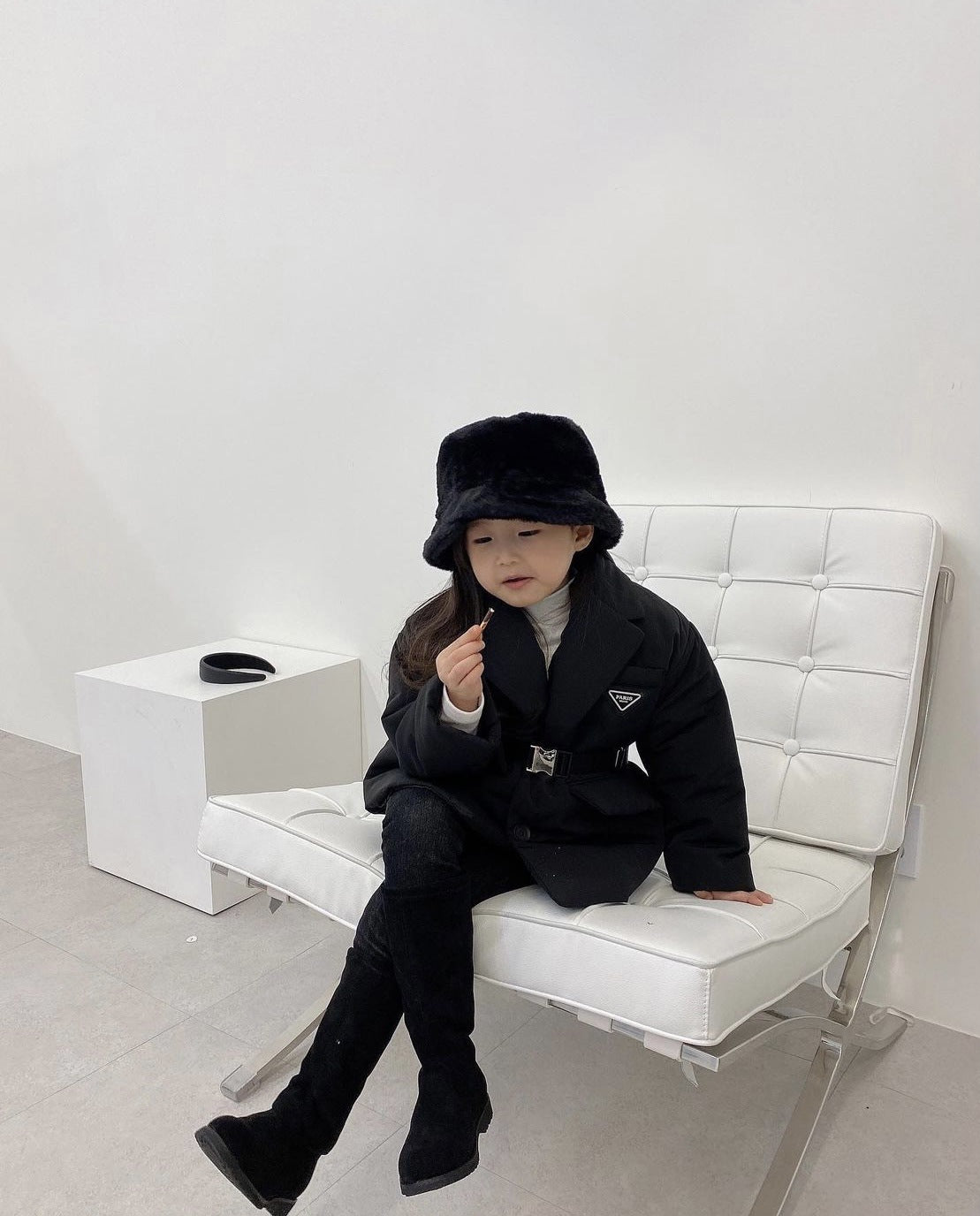 Korean Version Thickened Winter Children's Cotton Clothes